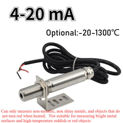 Thermometer Infrared Non-contact 4-20mA 5-10V Sensor Online Infrared Temperature