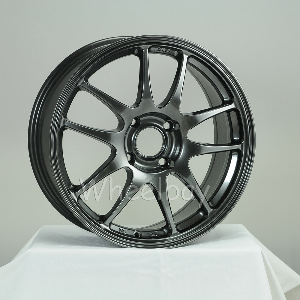 4 ROTA WHEEL TORQUE  2) 16X7 4x100 27 & 2) 17X8 35  56.7  HYPERBLK LOTUS ELISE