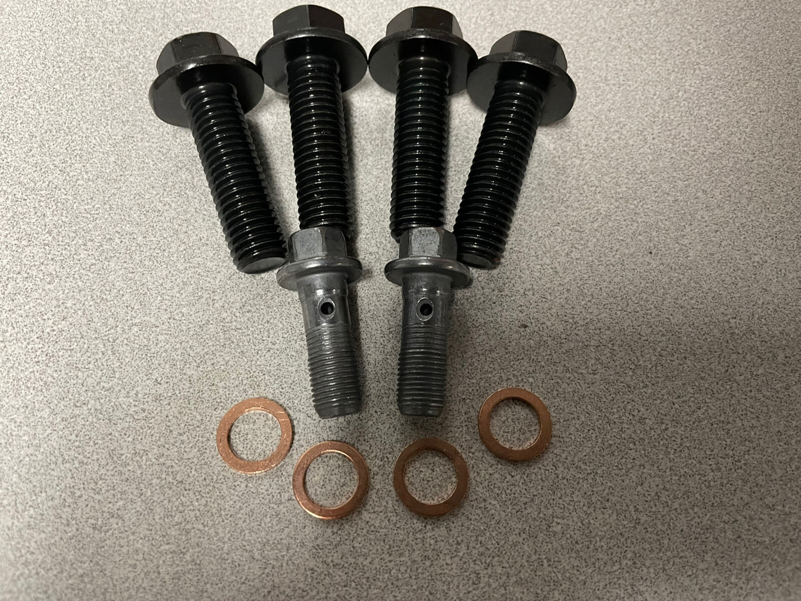 Brembo 6 Piston Front Caliper Brake Mounting + banjo Bolts GM CTSV ZL1