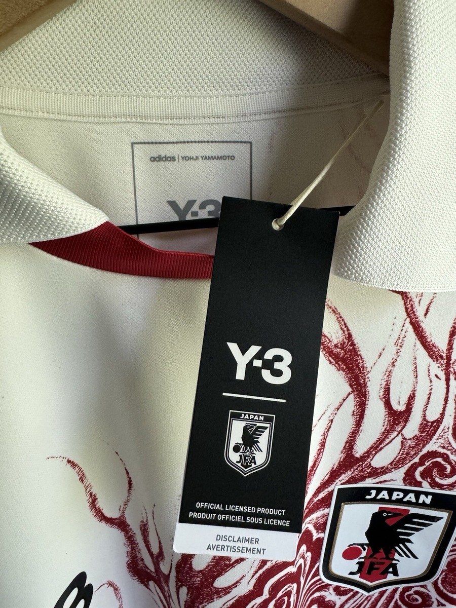 Authentic Japan Adidas Y-3 JFA CW Long Sleeve Tee White Authentic Japan Adidas Y-3 JFA CW Long Sleeve Tee White