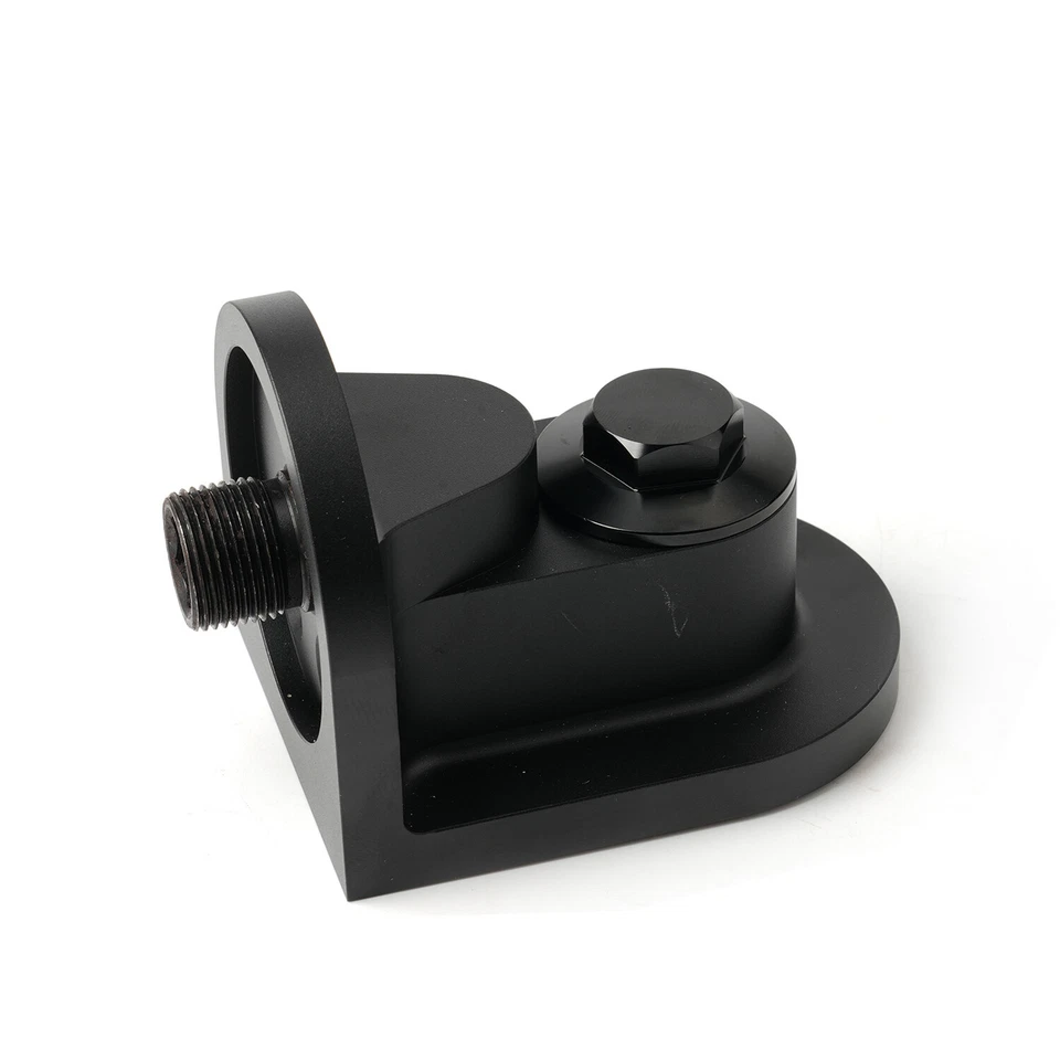 For Ford M-6880-B50 90 Degree Oil Filter Adapter with O-ring Billet Aluminum - Image 2 of 4