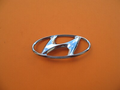 06 07 08 09 10 11 HYUNDAI AZERA REAR LID CHROME EMBLEM LOGO BADGE SIGN ...