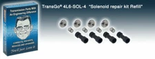 Transgo 4L60E Refill for Force Motor Solenoid Repair Kit(w/o Tool Kit) 4L6-SOL-4