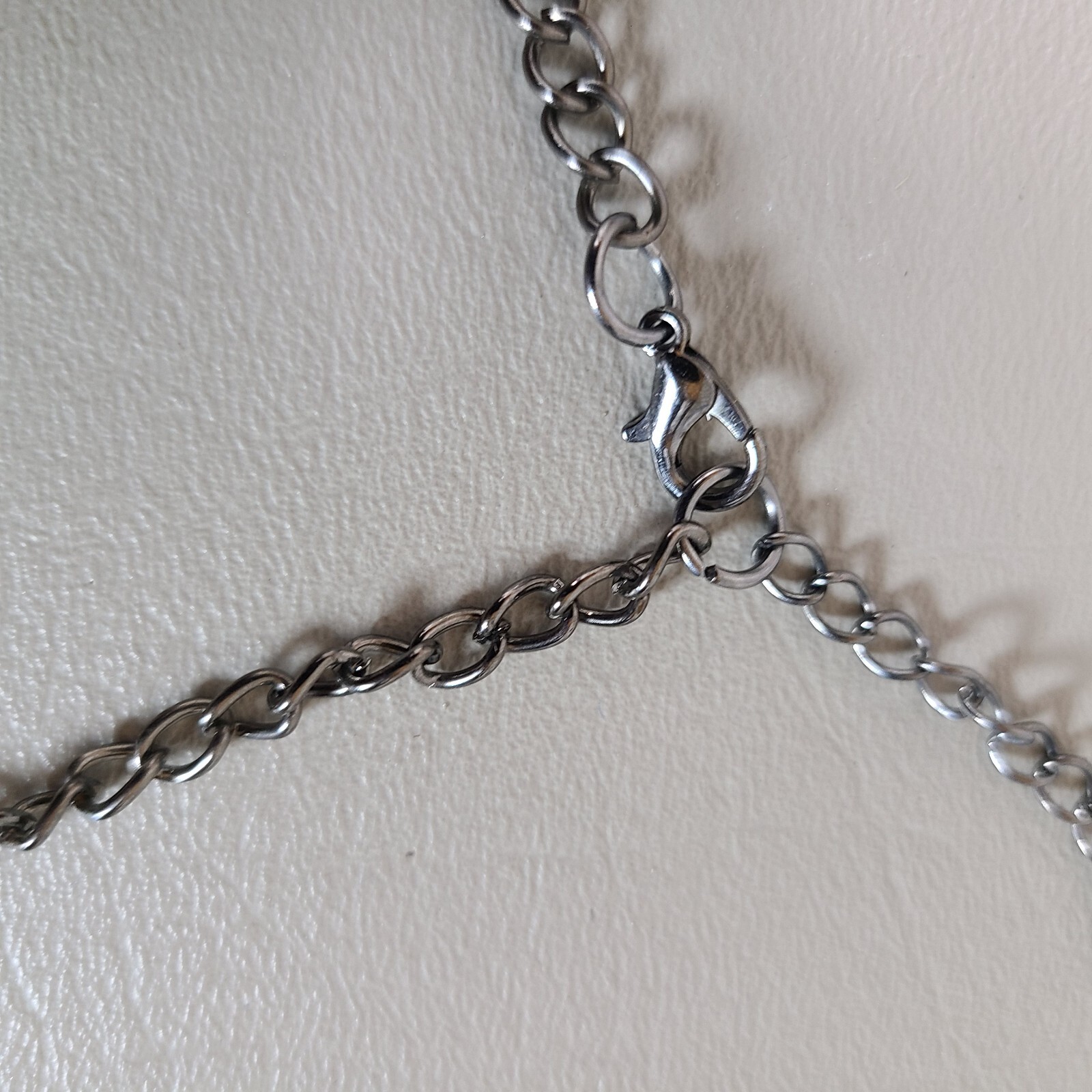 Statement Large Necklace And Dangle Earrings Blue… - image 7