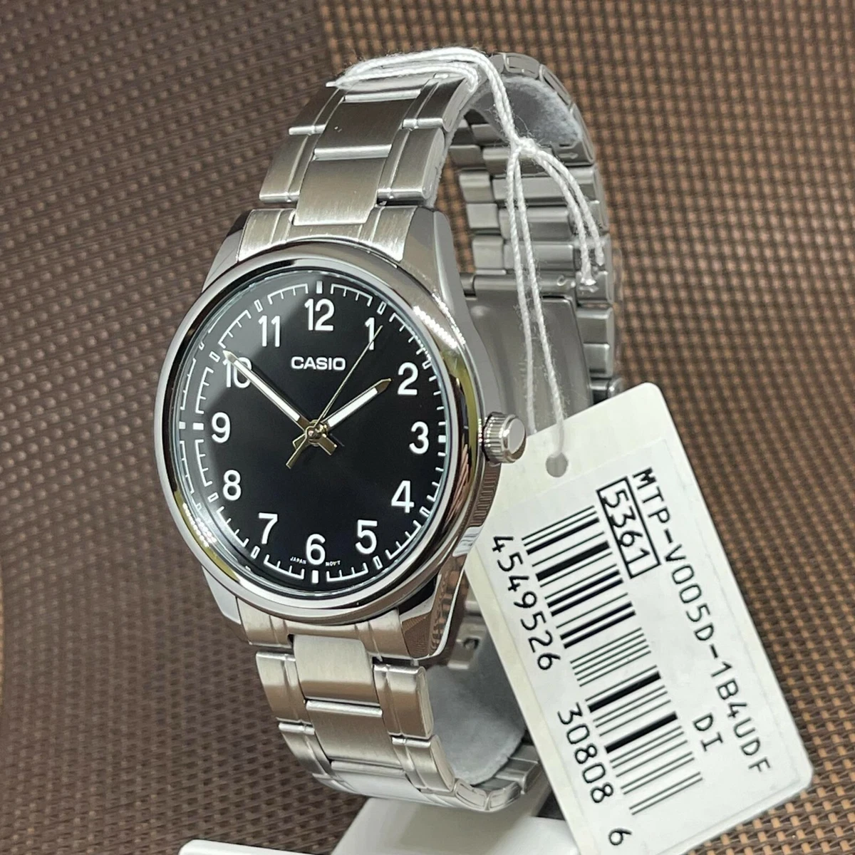 Casio MTP-V005D-1B4 Standard Analog Stainless Steel Bracelet Men