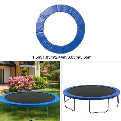 Trampolin Pad Anti Reiß Ersatzschutz Langlebige blaue Sprungbettabdeckung