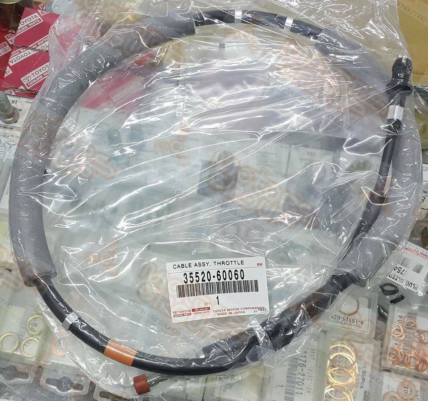 こー Genuine Toyota Land Cruiser 80 100 Series Accelerator Cable 35520