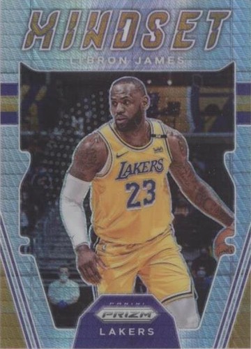 2021-22 Panini Prizm - Fireworks LeBron James #1 Silver Prizm | eBay