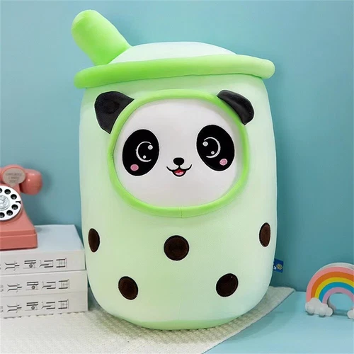 Bubble Tea Kuscheltier Plüschtier Boba Tee Kissen Plushie Plüsch Kissen Puppe DE - Bild 44 von 46