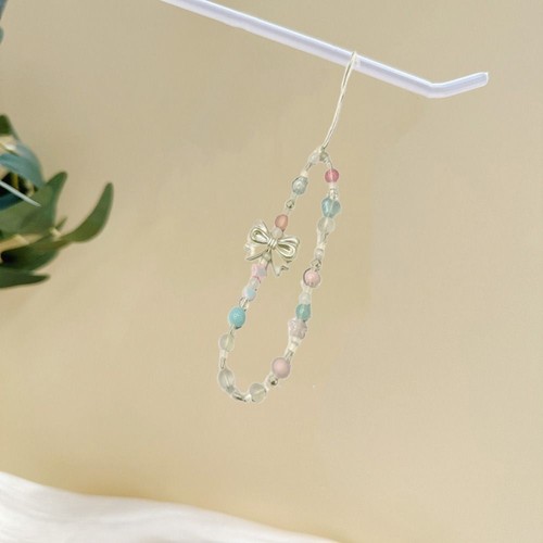 Wrist Strap Cute Bowknot Phone Chain Cute Mobile Phone Lanyard Bag Pendant - Zdjęcie 7 z 11