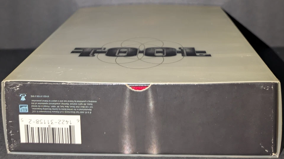 Tool Salival CD & VHS 2000 MISPRINT 1st US Black Box Edition Complete King Buzzo Foto 4 de 4