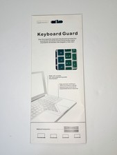 MOSISO Silicone Keyboard Cover Protector for MacBook Air 13 inch Peacock Green