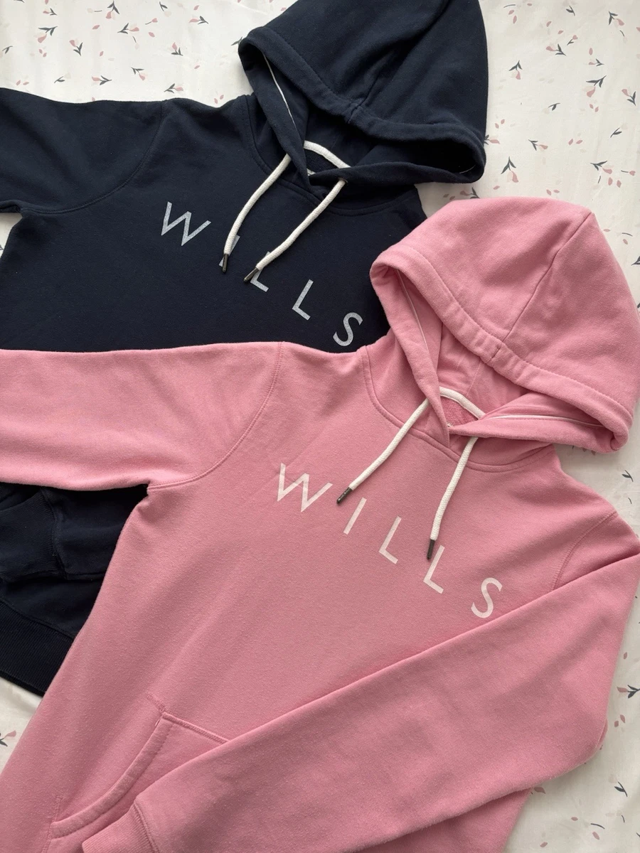 Jack Wills pale pink hoodie // Worn a couple of