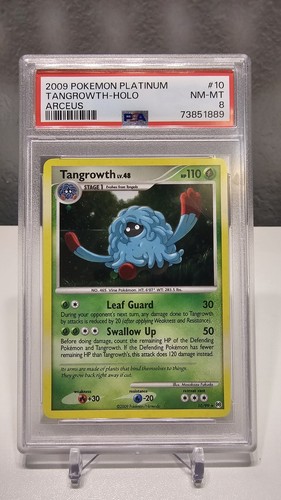 Tangrowth graded PSA 8 for sale on eBay