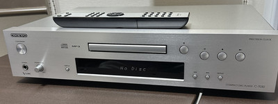 ONKYO C-7030 CD Player Silver Audio Component Tested Japan