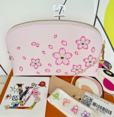 Louis Vuitton x Murakami 2025 Pochette Cosmetic Pouch PM Cherry