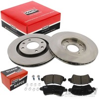 Mapco Bremsscheiben 266Mm + BelÄGe Vorne Passend FüR CitroËN Xsara Peugeot 206 3