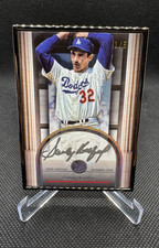 2024 Topps Museum Sandy Koufax Silver Ink Frame On Card Auto /5 Dodgers HOF READ