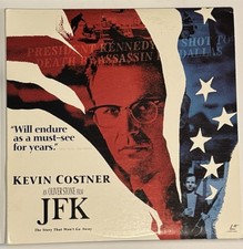 JFK Laserdisc Kevin Costner