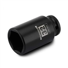 12 Drive Deep Impact Socket 32mm Cr-mo With Black Phosphate Finish 12 Drive Deep Impact Socket 32mm Cr-mo With Black Phosphate Finish