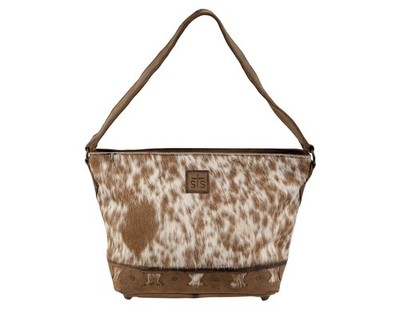StS Ranchwear Western Handbag Womens Purse CC Brown White STS32754