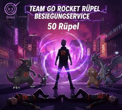 [SERVICE] Team GO Rocket Rüpel Besiegungsservice   50 Siege
