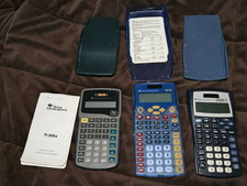 LOT of 3 Texas Instruments Scientific Calculators -TI-30XIIS/TI-15/TI-30Xa