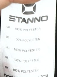 Stanno Men's Black XL Polo Football Jersey - Picture 4 of 12