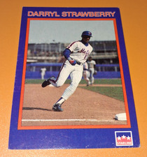 1990 Starline Long John Silver's - Darryl Strawberry #37