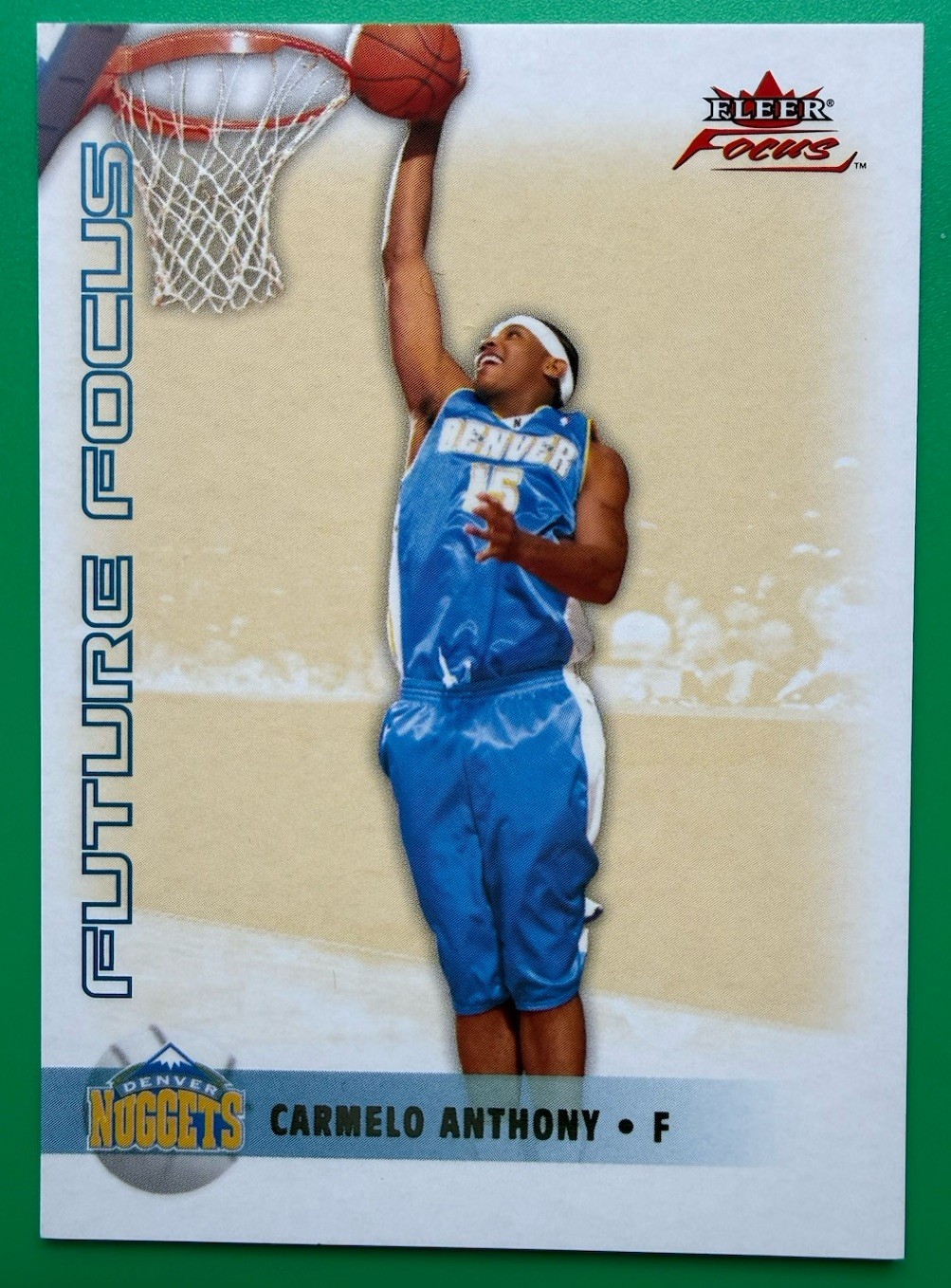 2003-04 Fleer Focus #121 Carmelo Anthony RC #302/499 HOF Rookie