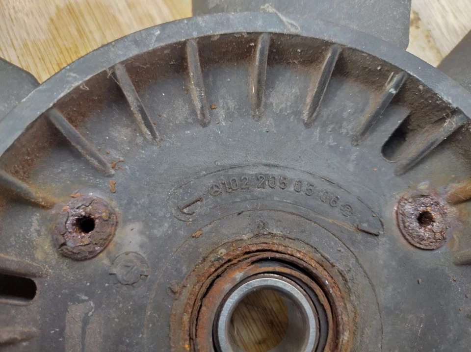 Ventilador de refrigeración original Mercedes Benz 190e 1022050506 Foto 3 de 3