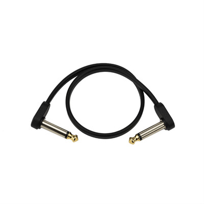 D'Addario Flat Patch Cable Twin Pack, Offset Angle - 6''