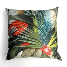 ROBERTO CAVALLI HOME - CUSCINO LETTO DIVANO  40X40 CM "LE MOND VEGETAL IVORY"