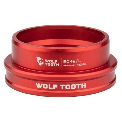 Wolf Tooth Performance External Cup Headset Red Lower EC44/40