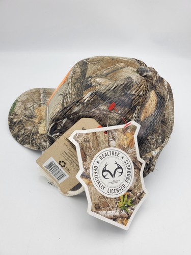 Traeger Wood Fired Grill Hat Cap Snapback Realtree Camo Embroidered Patch Mesh - Picture 2 of 3