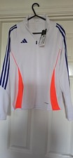 Image of Adidas Women’s Tiro 24 Training Track Top Size S Brand New With Tags White