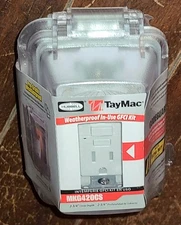 HUBBELL TAYMAC Weatherproof In-Use GFCI Kit - #MKG420CS