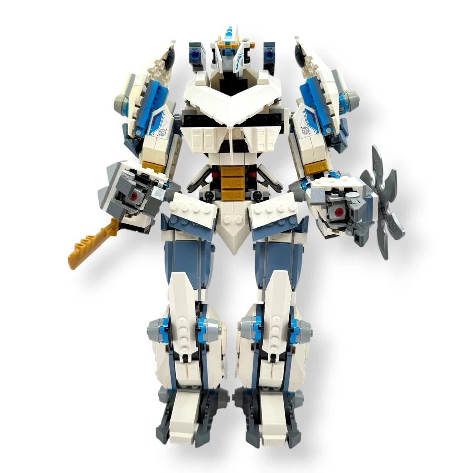 LEGO NINJAGO Legacy Zane’s Titan Mech Battle (71738) con manual (amarillento) Foto 2 de 4