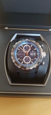 Edox Grand Ocean Chronograph, blau, limitierte Auflage von 100 Stück, selten