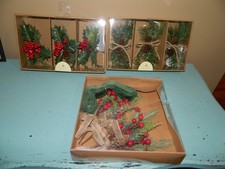 Wellesley Manor Gift Topper/Martha Stewart Gift Topper Kit Christmas Greenery