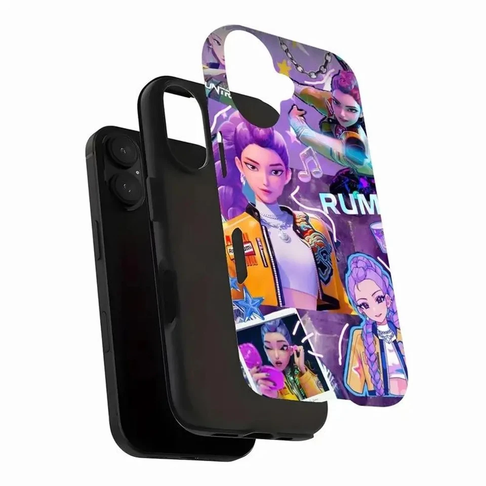 Estuche resistente Kpop Demon ventilador gif 2025 funda para teléfono Foto 2 de 3