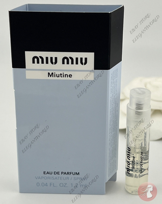 Miu Miu Miutine (0.04 Oz / 1.2 ML) Eau De Parfum Sample Spray 2025