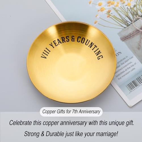 8th Anniversary Bronze Gifts for Wife 8 Year Wedding Anniversary
