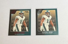 Nakobe Dean Rookie 2022 Zenith Red Zone #161  & Zenith #161 RC Eagles