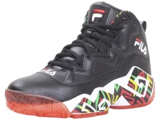 Fila Men's MB Sneakers High Top Black/Jelly Bean/Lemon