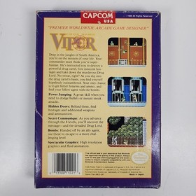 Code Name: Viper (Nintendo NES, 1990) Cartridge w/Box, No Manual