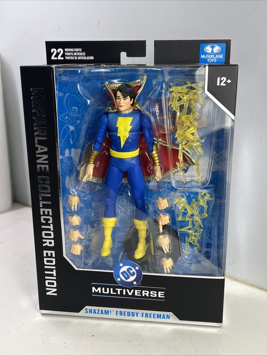 McFarlane Collector Edition SHAZAM! Freddy Freeman Platinum Action