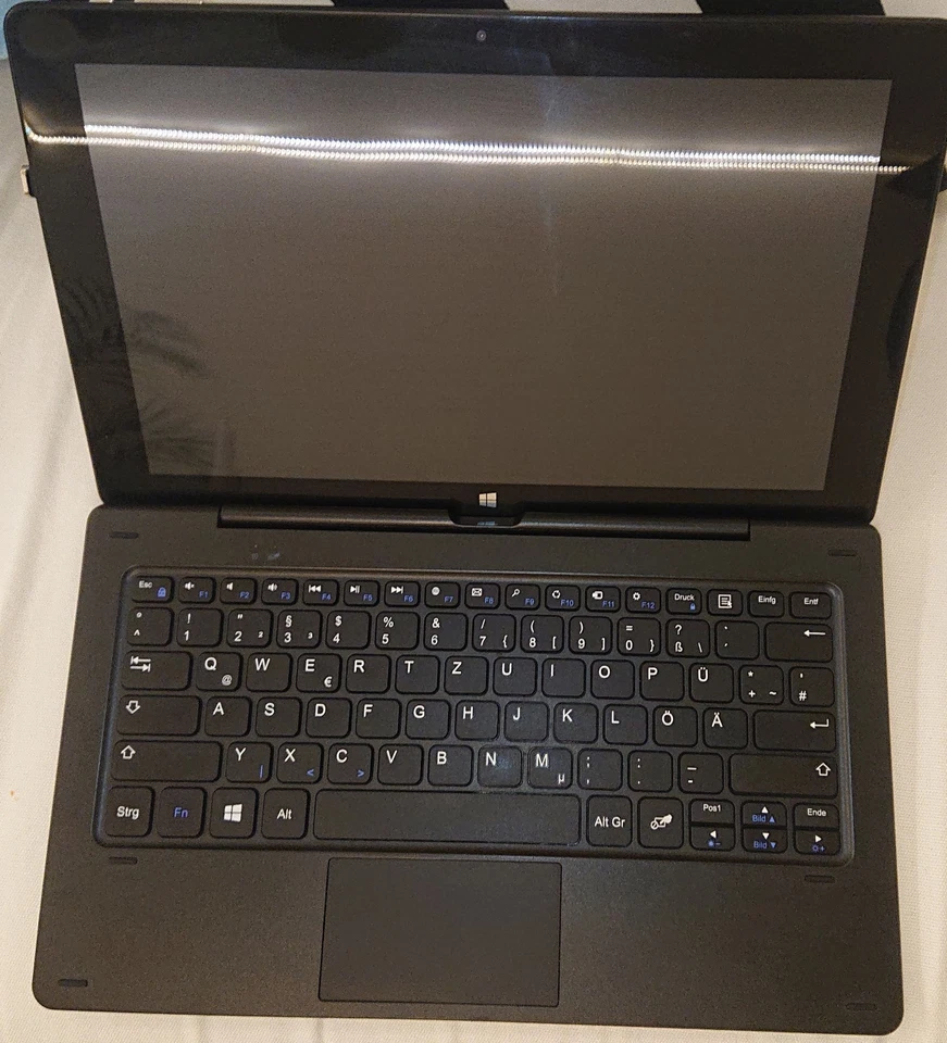 Trekstor surftab twin 11.6 32GB Windows 10 Tablet Tastatur defekt, abnehmbar