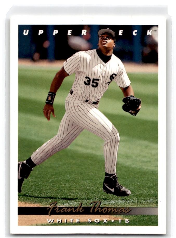 1993 Upper Deck #555 Frank Thomas  Hologram