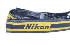 Nikon Slim Yellow/Black Film Camera Shoulder Strap